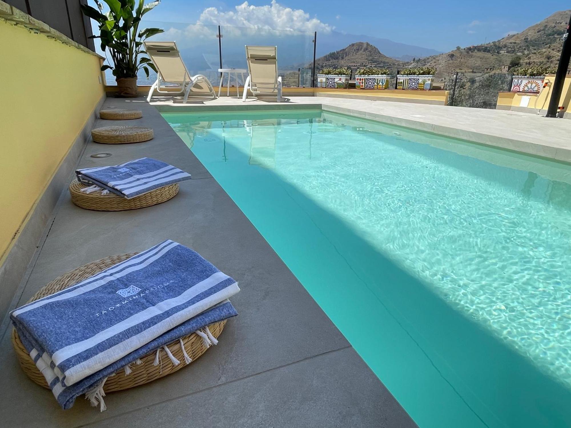 Villa Da Vinci Luxury Panoramic Apartments - Taormina Rooms Collection Luaran gambar