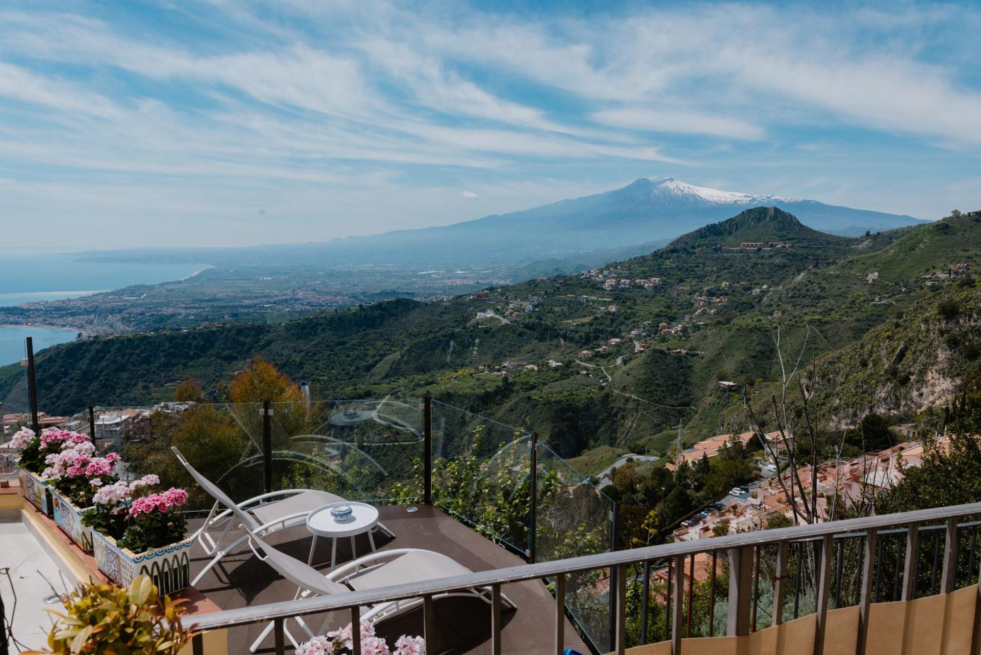 Villa Da Vinci Luxury Panoramic Apartments - Taormina Rooms Collection Luaran gambar