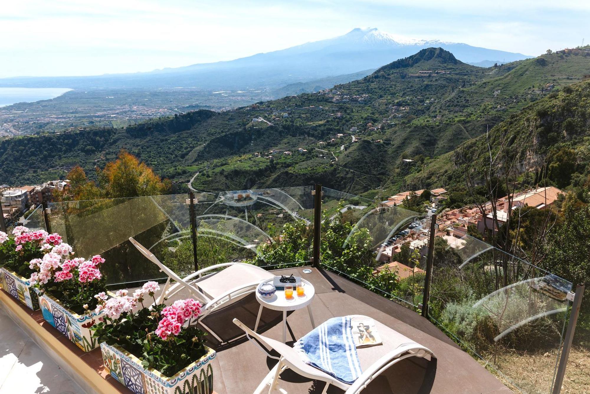 Villa Da Vinci Luxury Panoramic Apartments - Taormina Rooms Collection Luaran gambar